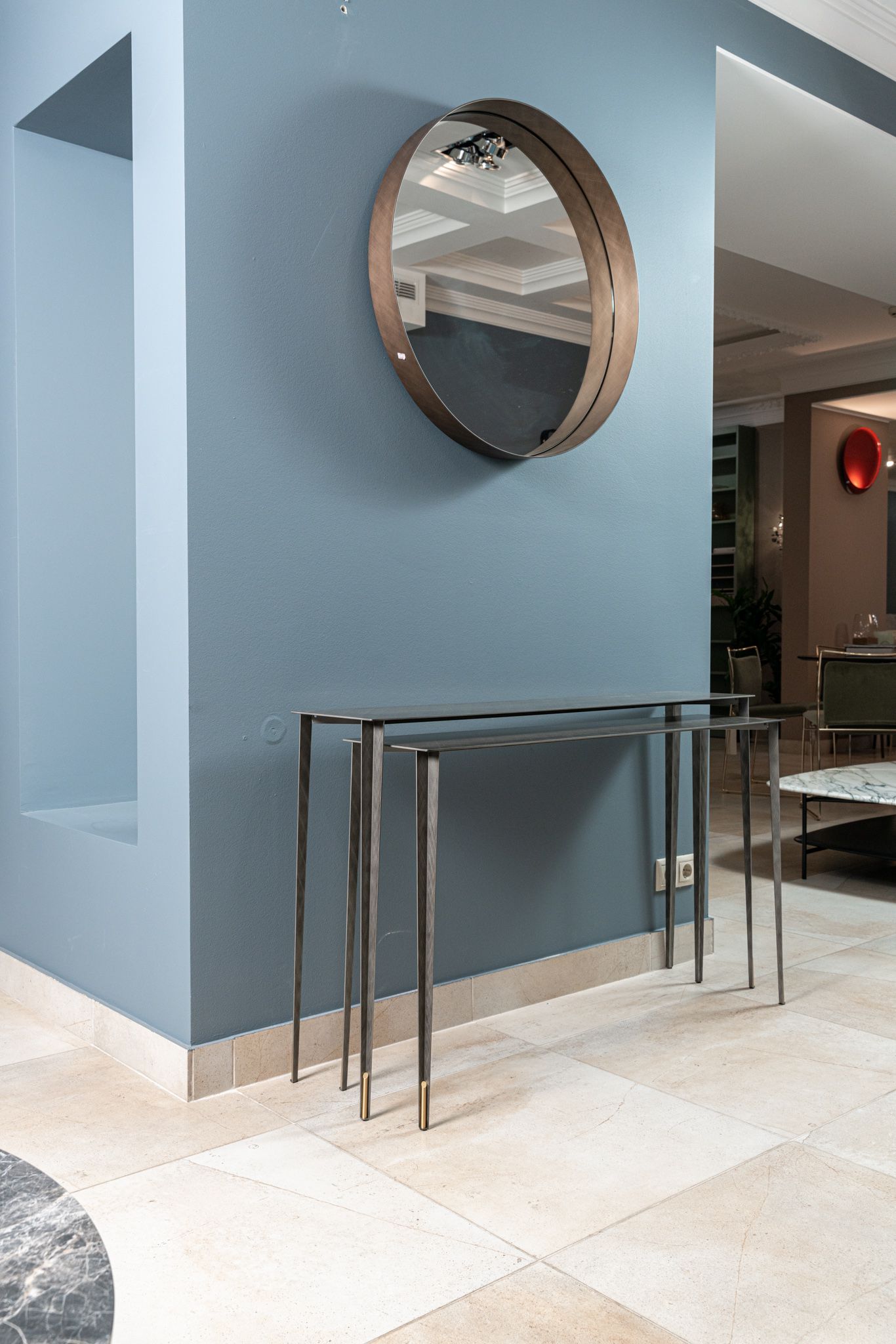 Cattelan Italia Сет из 2 консолей Etoile 110/120 Brushed Grey от Cattelan Italia — в интерьере