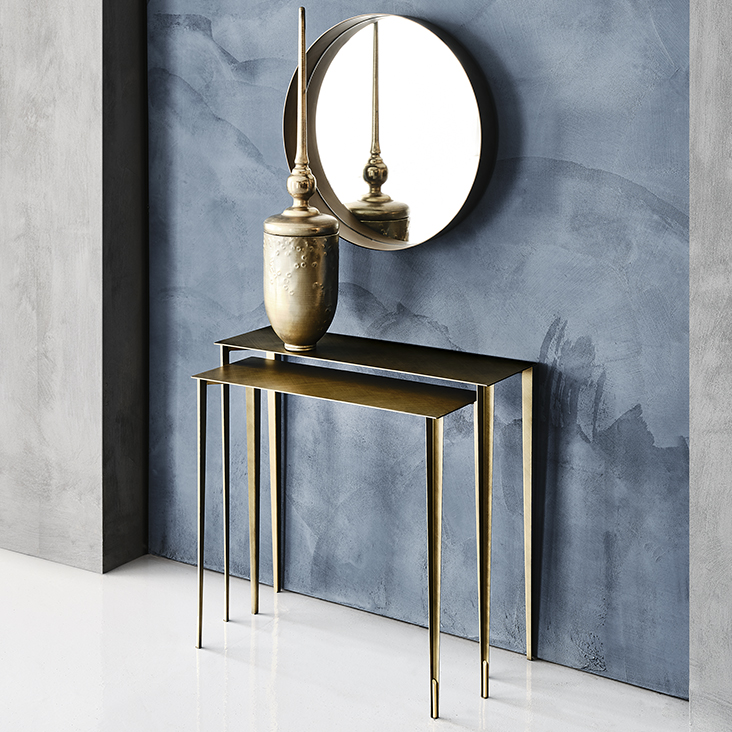 Cattelan Italia Зеркало Wish 59 Brushed Grey от Cattelan Italia — в интерьере