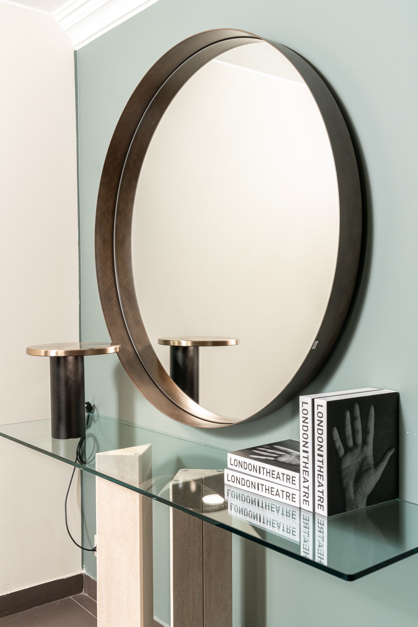 Cattelan Italia Зеркало Wish 110 Brushed Bronze от Cattelan Italia — в интерьере