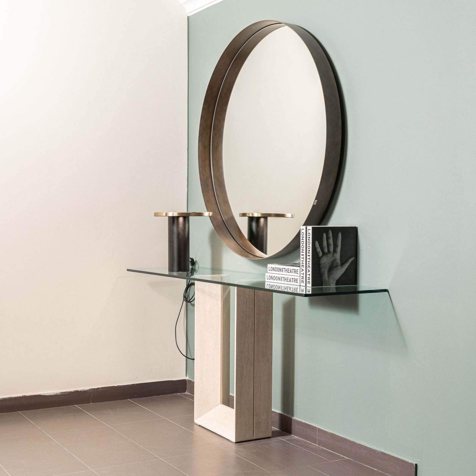 Cattelan Italia Зеркало Wish 110 Brushed Bronze от Cattelan Italia — в интерьере