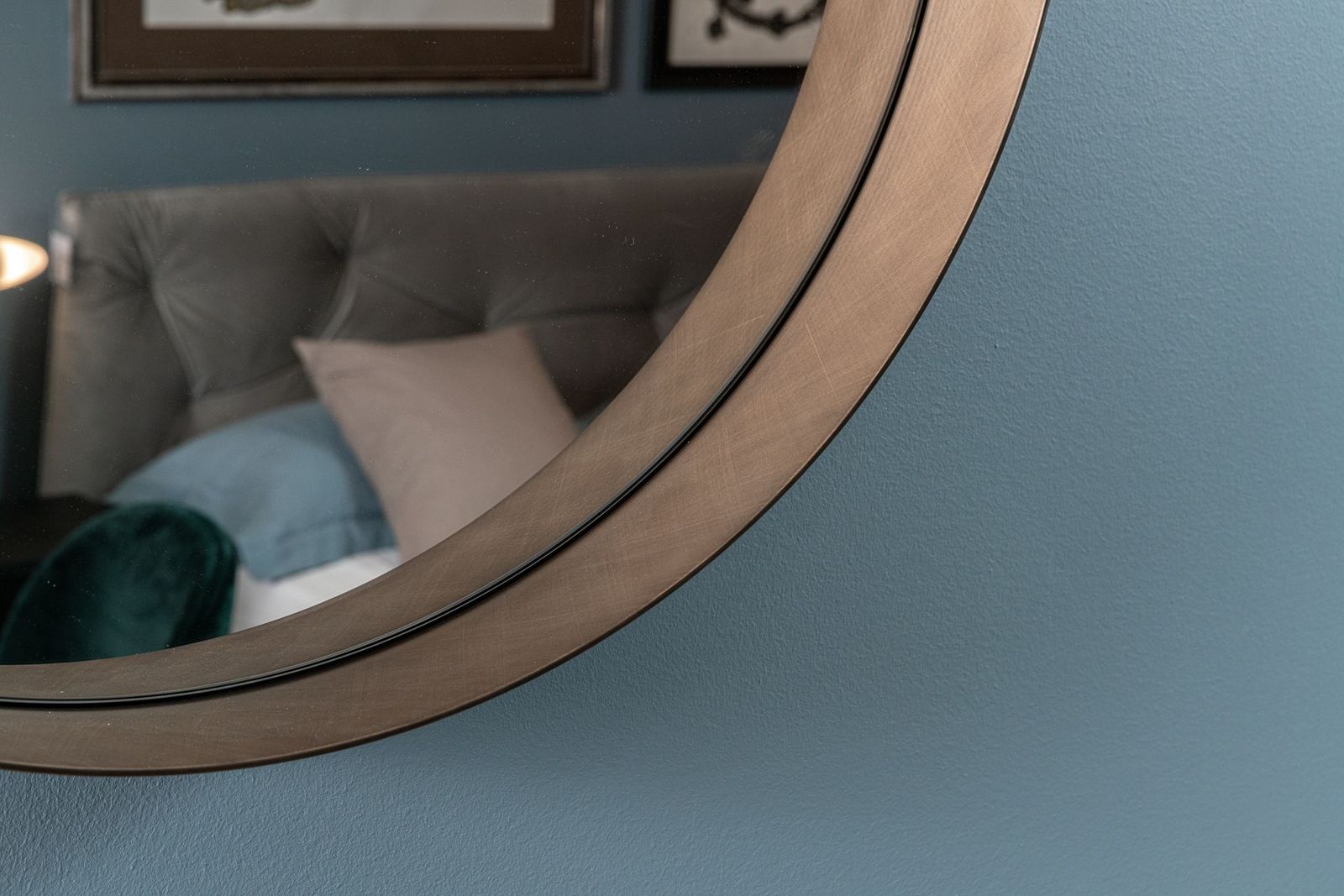 Cattelan Italia Зеркало Wish 59 Brushed Bronze от Cattelan Italia — в интерьере