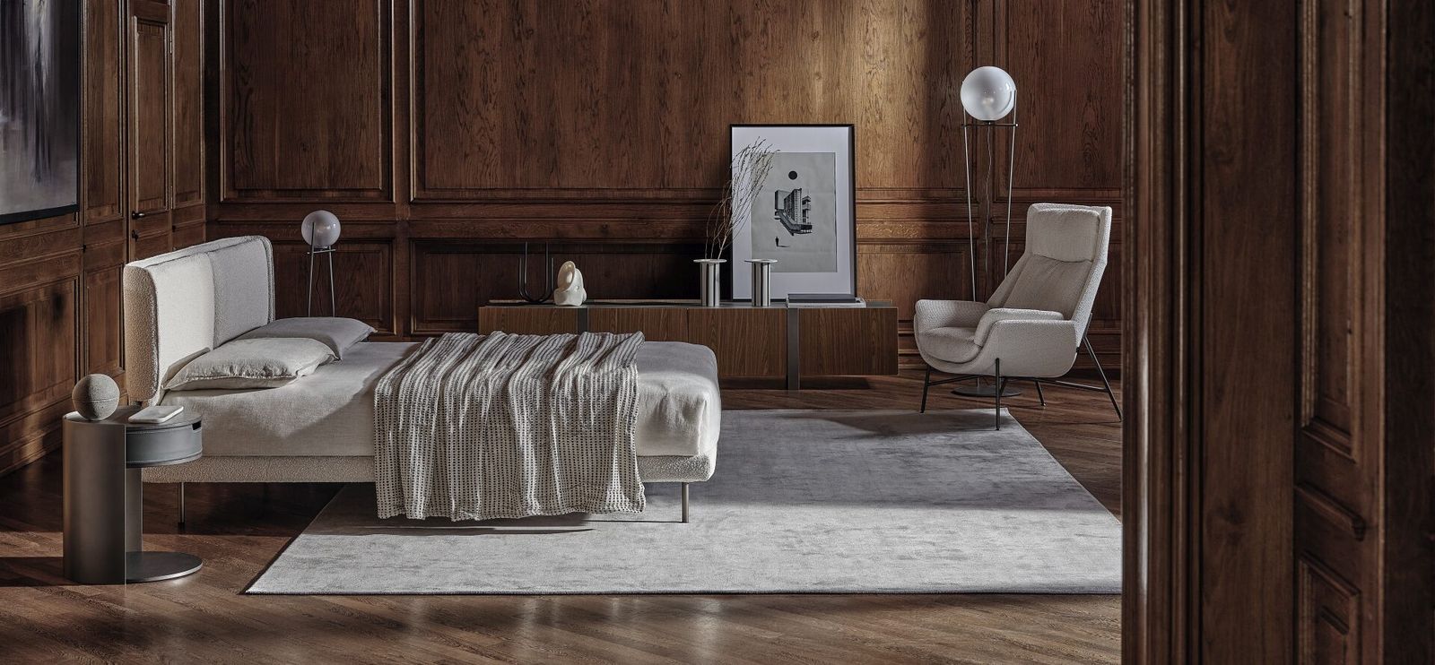 Ditre Italia Кровать Skin от Ditre Italia — в интерьере