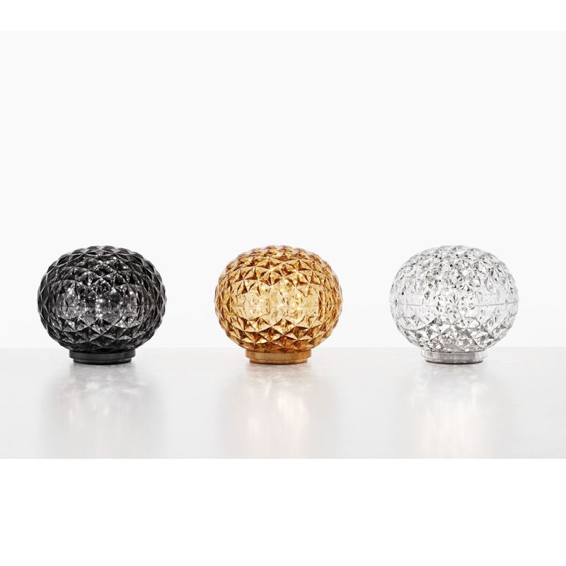 Kartell Настольная лампа Mini Planet Batteria Crystal от Kartell