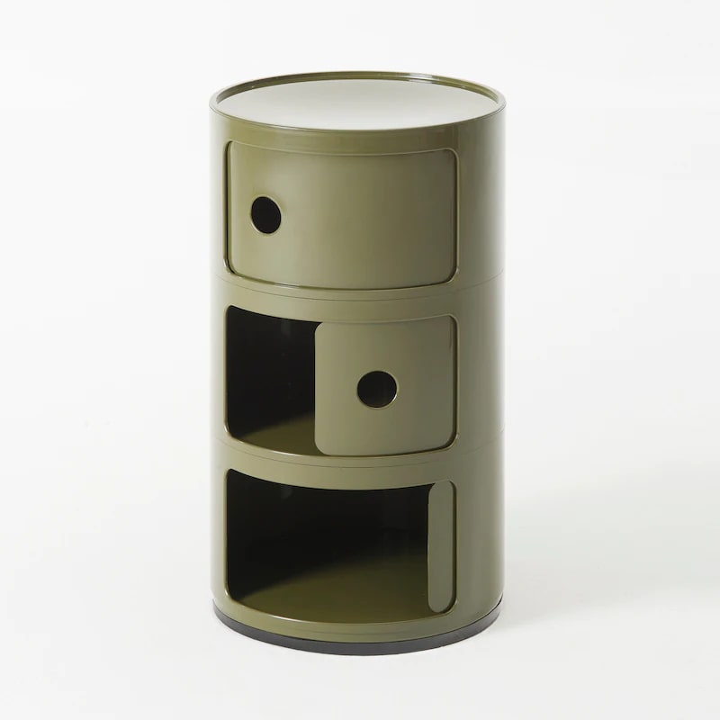 Kartell Прикроватная тумбочка Componibili Bio Verde от Kartell