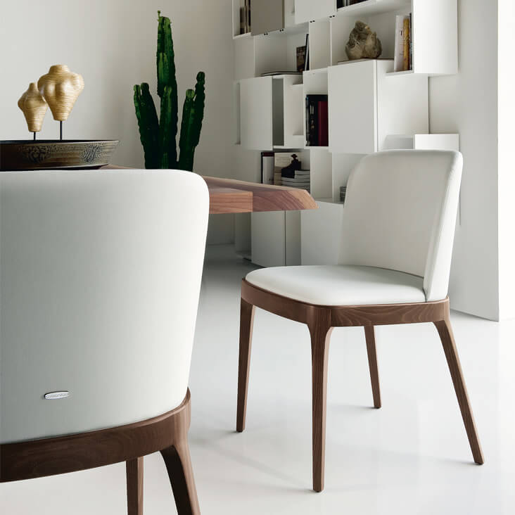 Cattelan Italia Стул Magda A frassino nero/tessuto B530 от Cattelan Italia — в интерьере