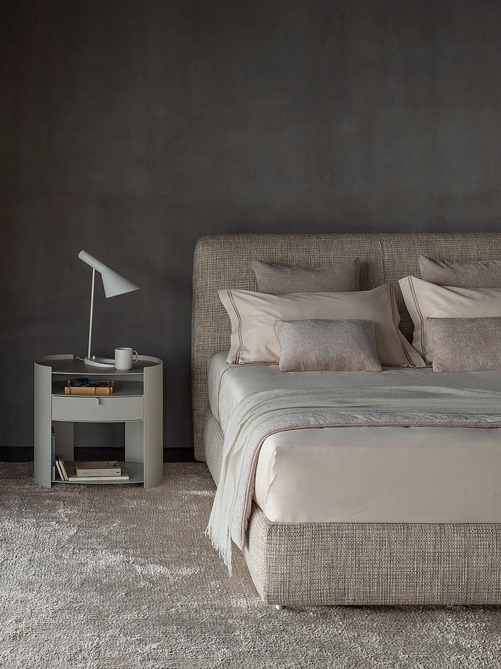 Flou Кровать с основанием Leonardo Myplace Alex 813 от Flou — в интерьере