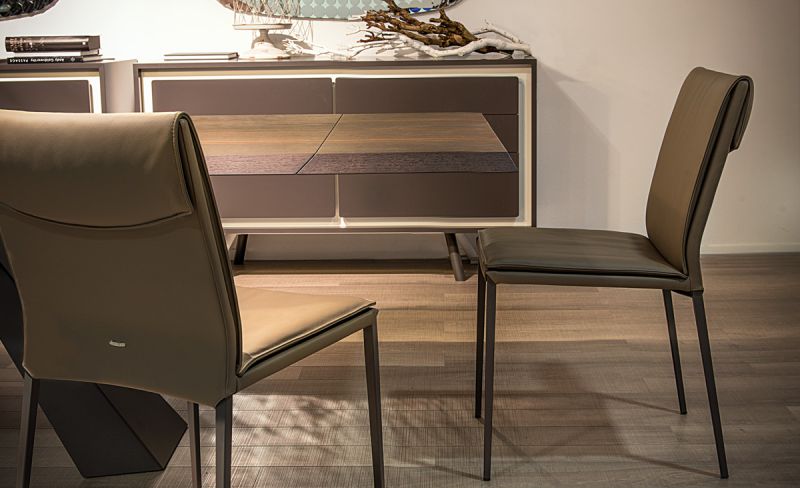 Cattelan Italia Стул без подлокотников Isabel h87 glove GLV03 Ecru от Cattelan Italia — в интерьере
