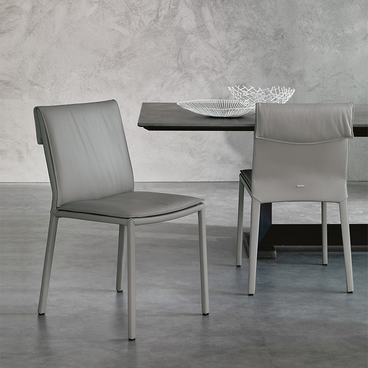 Cattelan Italia Стул без подлокотников Isabel h87 glove GLV03 Ecru от Cattelan Italia — в интерьере
