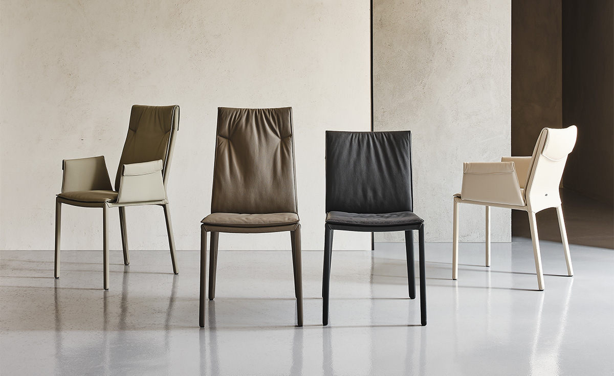 Cattelan Italia Стул без подлокотников Isabel h87 glove GLV03 Ecru от Cattelan Italia — в интерьере