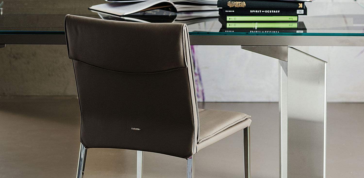 Cattelan Italia Стул без подлокотников Isabel h87 glove GLV03 Ecru от Cattelan Italia — в интерьере
