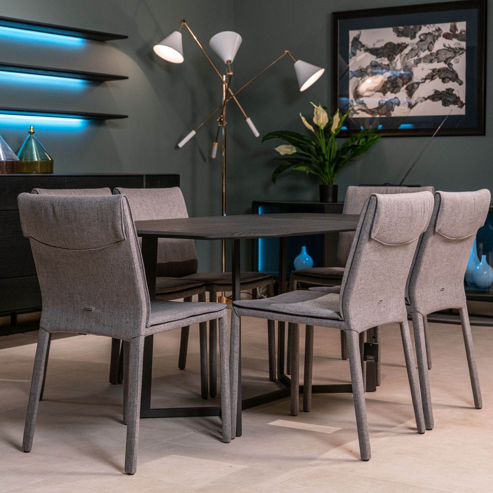 Cattelan Italia Стул без подлокотников Isabel H pelle 983 ARGILLA от Cattelan Italia — в интерьере