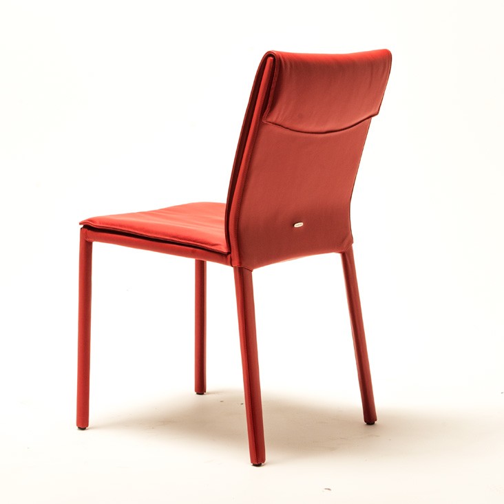 Cattelan Italia Стул без подлокотников Isabel H pelle 983 ARGILLA от Cattelan Italia