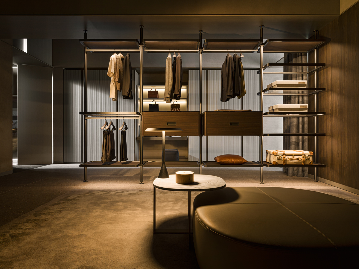 Molteni&C Гардеробная Hector Night от Molteni & C — в интерьере