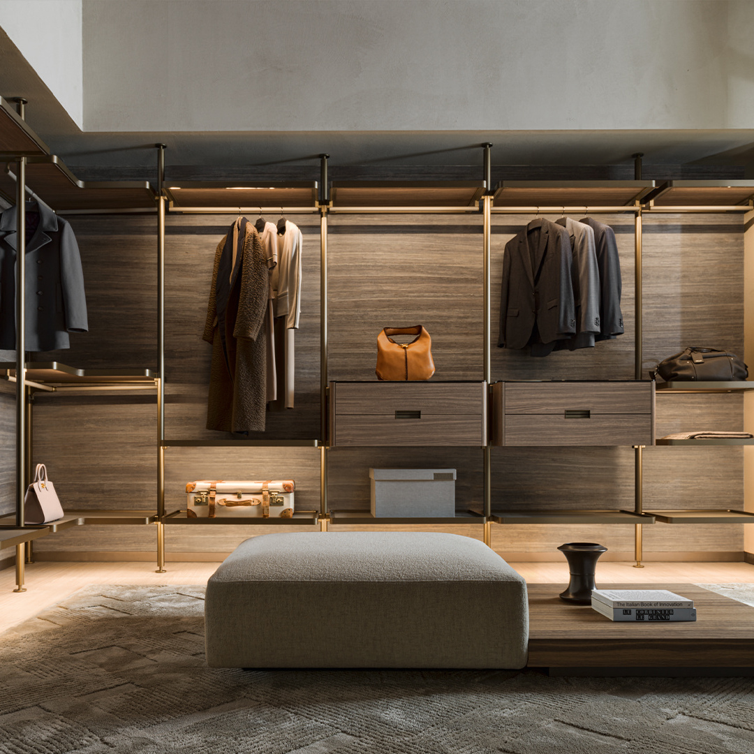 Molteni&C Гардеробная Hector Night от Molteni & C — в интерьере