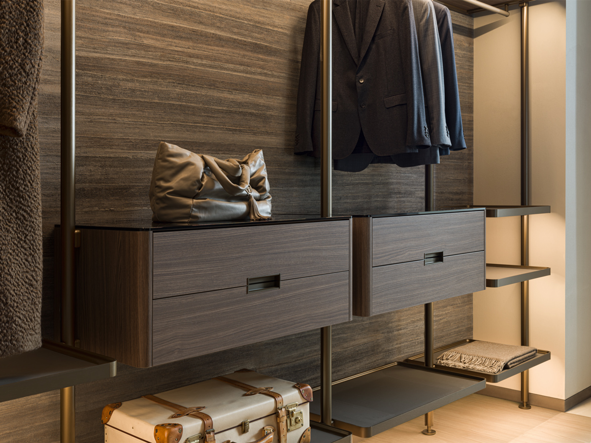 Molteni&C Гардеробная Hector Night от Molteni & C — в интерьере