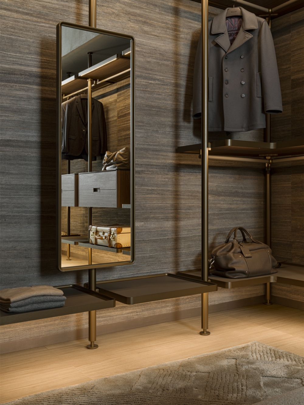 Molteni&C Гардеробная Hector Night от Molteni & C — в интерьере