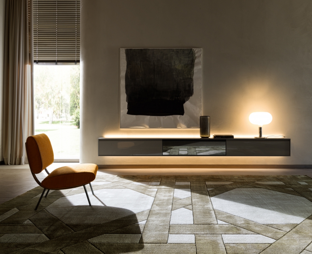 Molteni&C Ковер Corba от Molteni & C — в интерьере