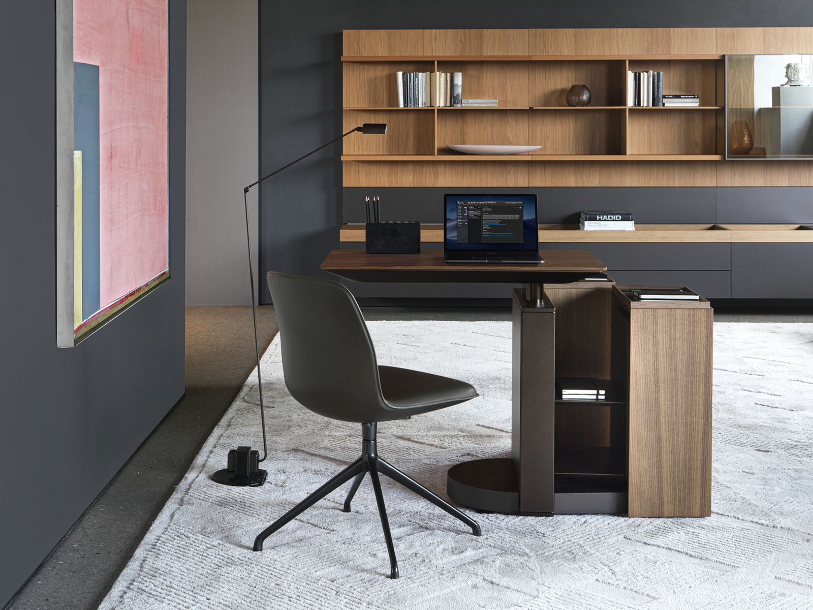 Molteni&C Письменный стол Touch Down Unit от Molteni & C — в интерьере