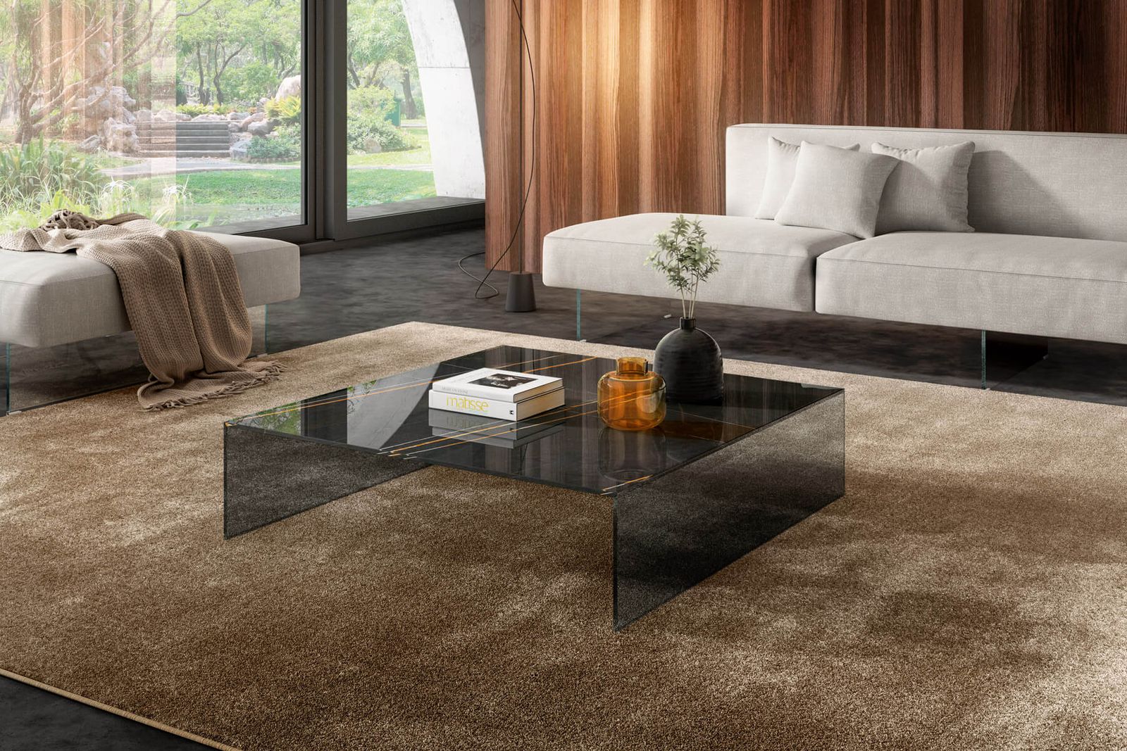 Lago Журнальный столик Upglass от Lago — в интерьере