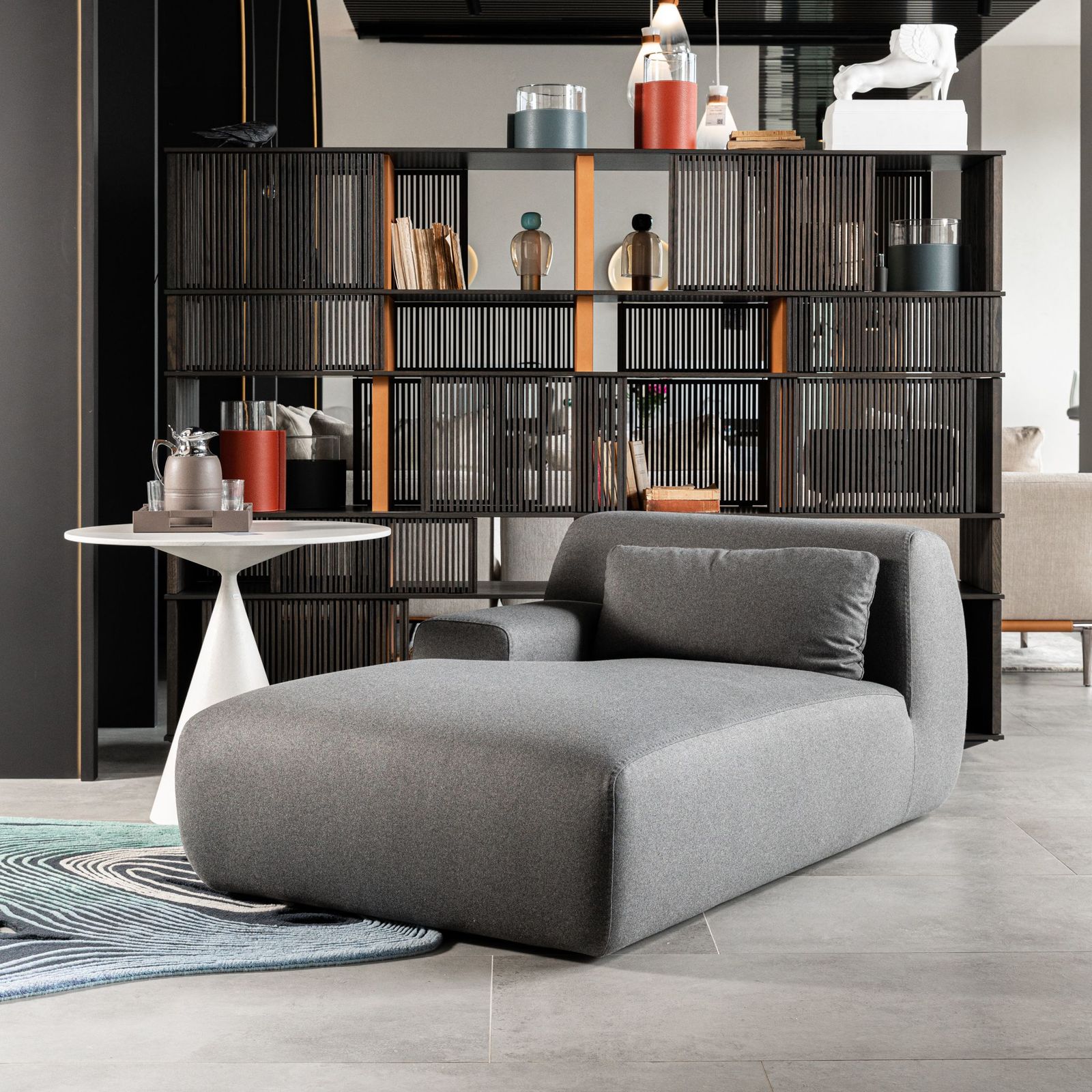 Meridiani Шезлонг Norton от Meridiani — в интерьере