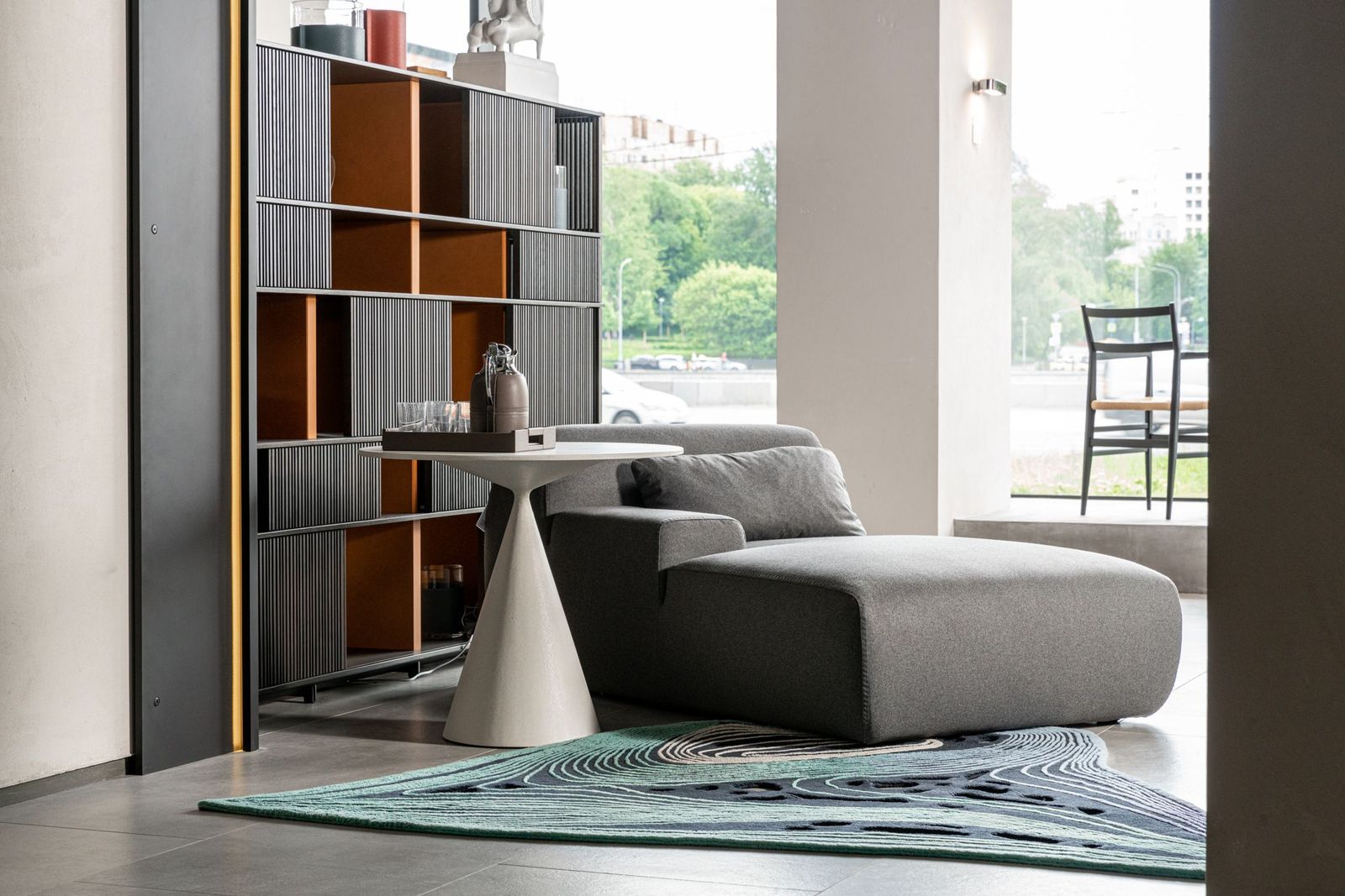 Meridiani Шезлонг Norton от Meridiani — в интерьере