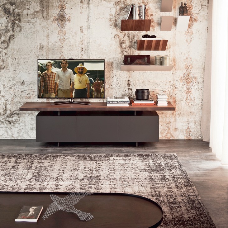 Cattelan Italia Мебель под ТВ Seneca от Cattelan Italia — в интерьере