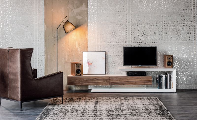 Cattelan Italia Мебель под ТВ Link от Cattelan Italia — в интерьере