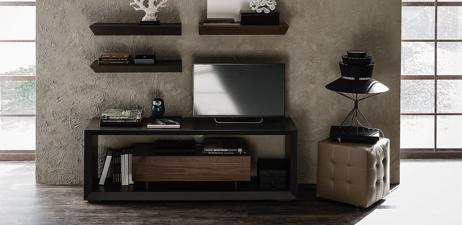 Cattelan Italia Мебель под ТВ Boxer от Cattelan Italia — в интерьере