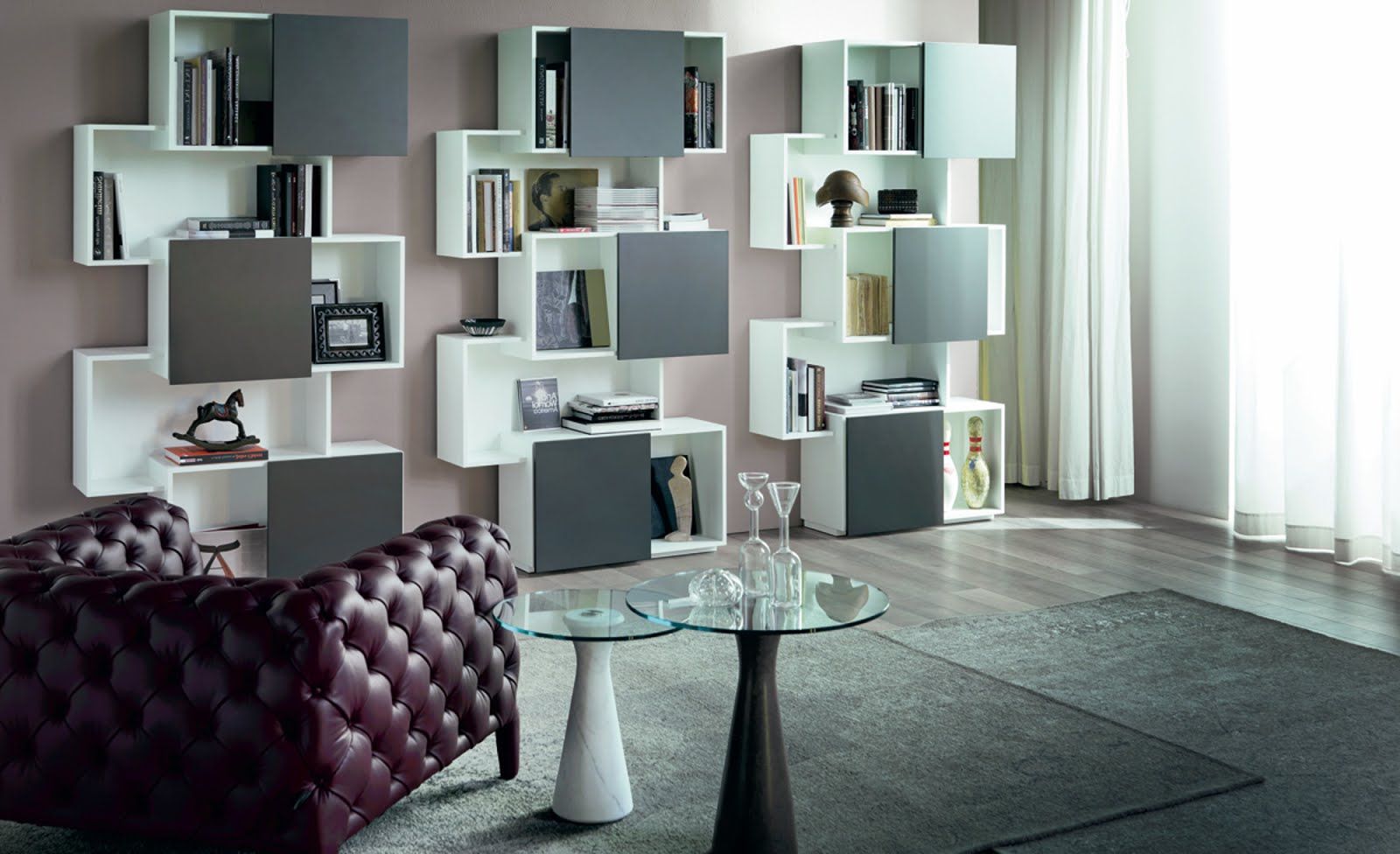 Cattelan Italia Стеллаж Piquant от Cattelan Italia — в интерьере