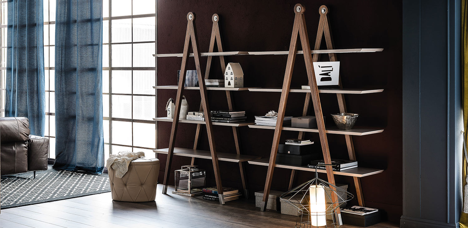 Cattelan Italia Стеллаж Giotto от Cattelan Italia — в интерьере
