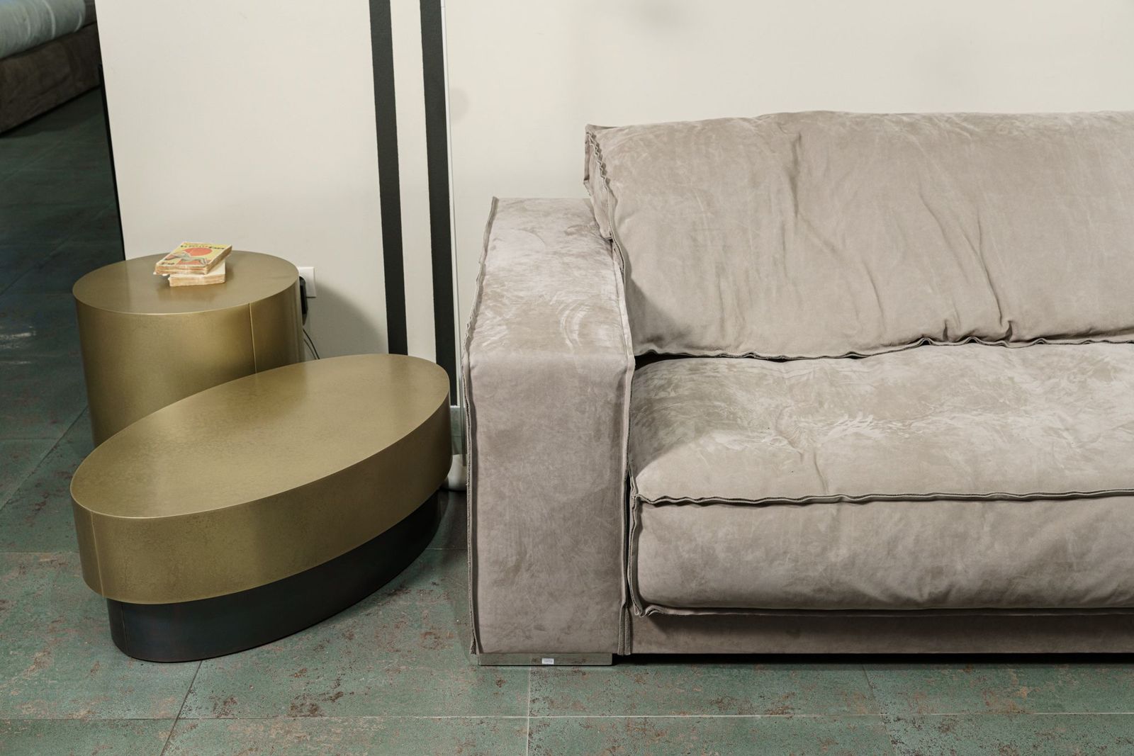 Baxter Диван Budapest Soft Kashmir Souris от Baxter — в интерьере