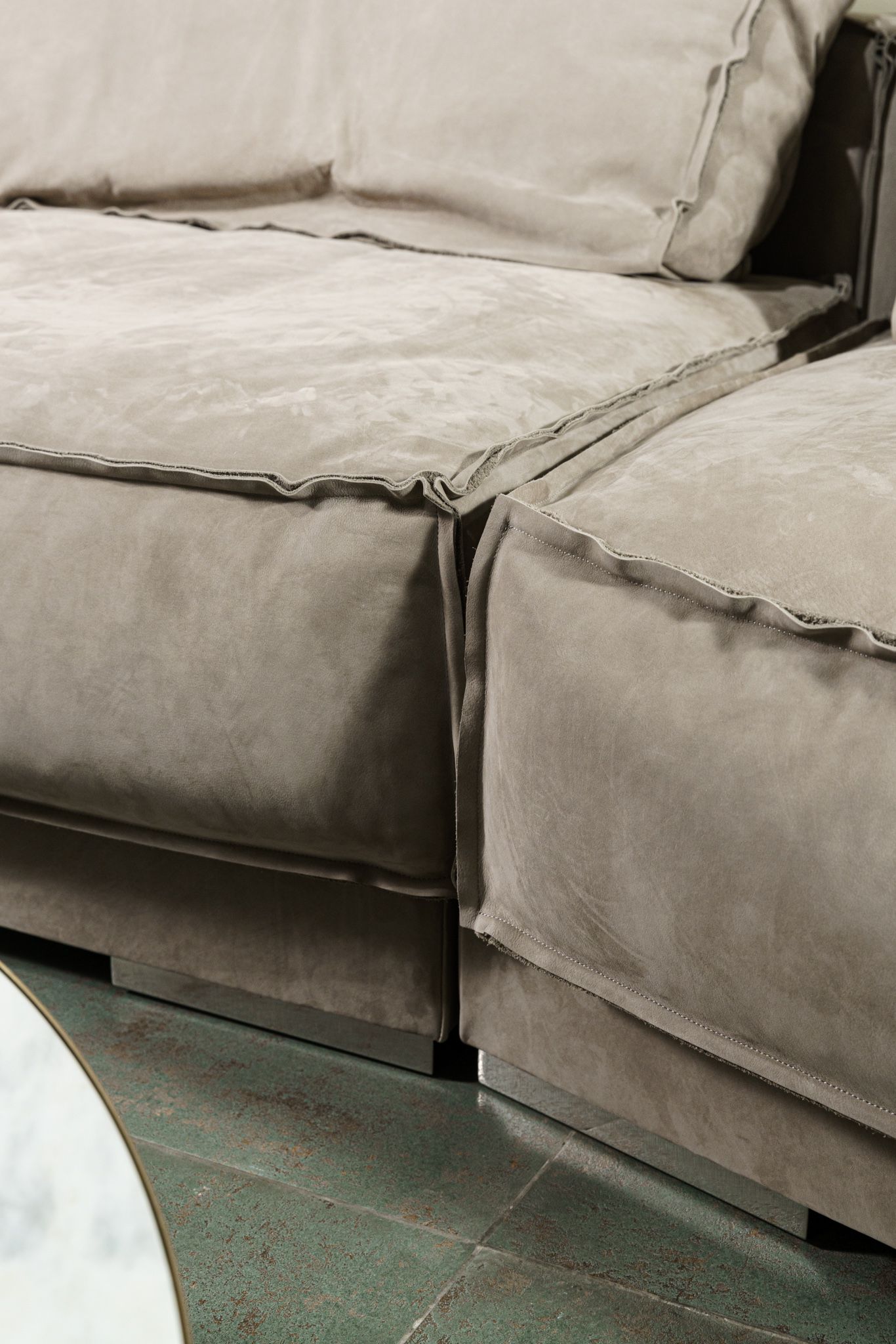 Baxter Диван Budapest Soft Kashmir Souris от Baxter — в интерьере