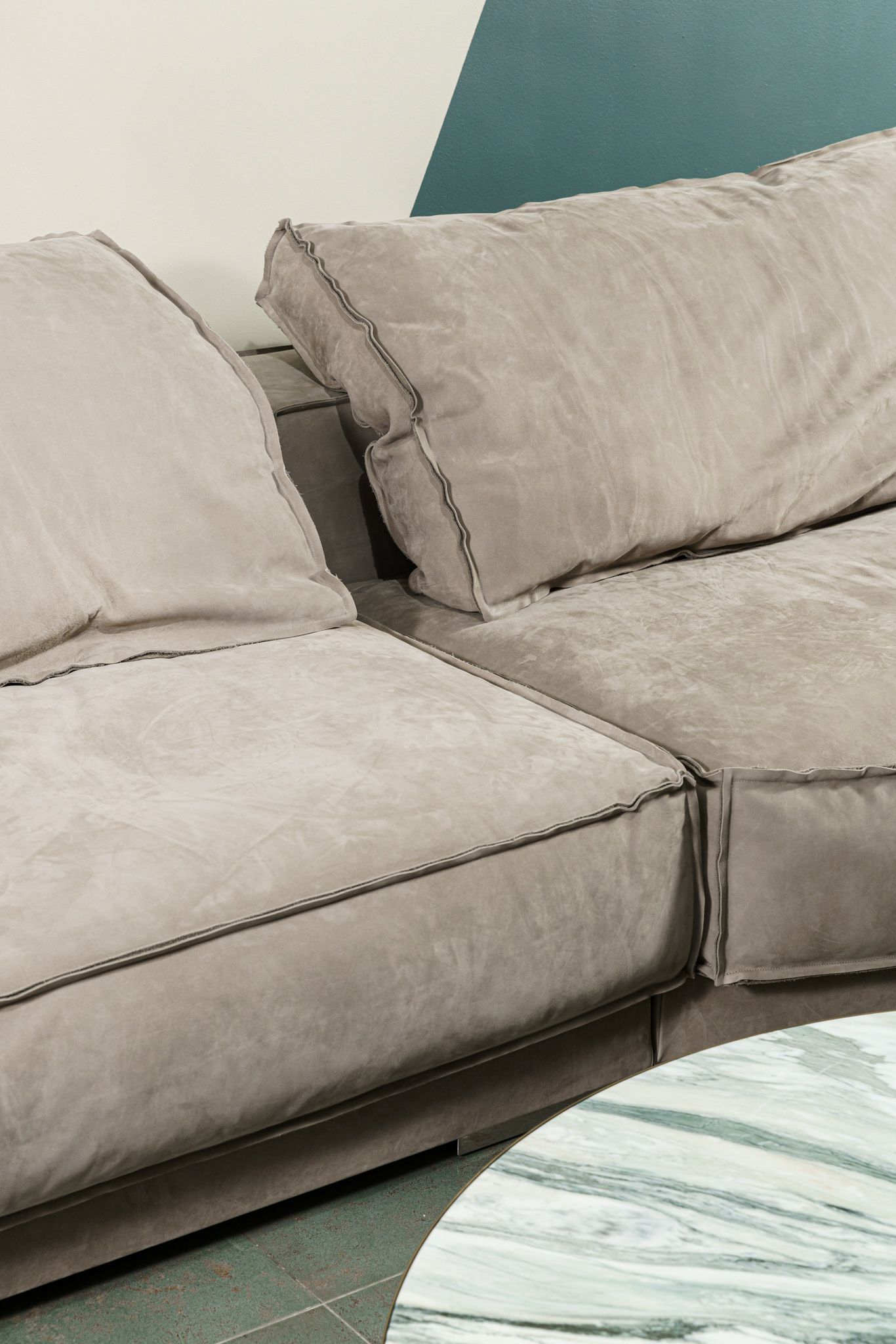 Baxter Диван Budapest Soft Kashmir Souris от Baxter — в интерьере