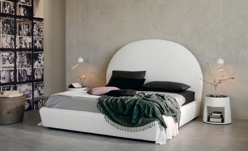 Cattelan Italia Белая эксклюзивная кровать Bjorn от Cattelan Italia — в интерьере