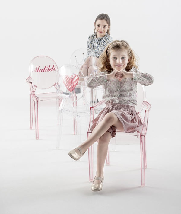 Kartell Стул детский Lou Lou Ghost Kids 66 от Kartell — в интерьере
