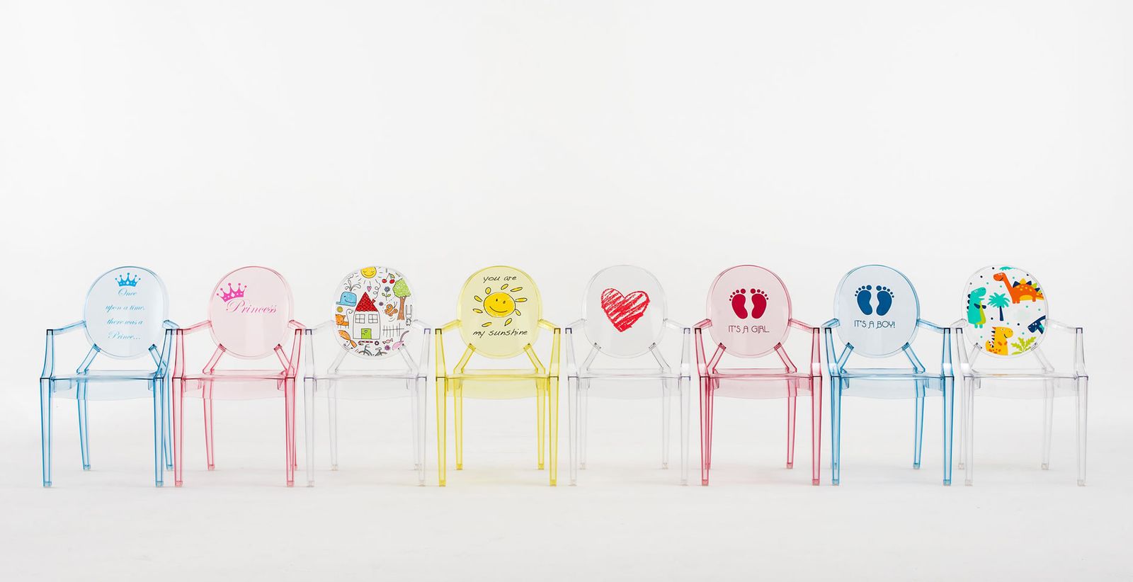 Kartell Стул детский Lou Lou Ghost Kids 88 от Kartell — в интерьере
