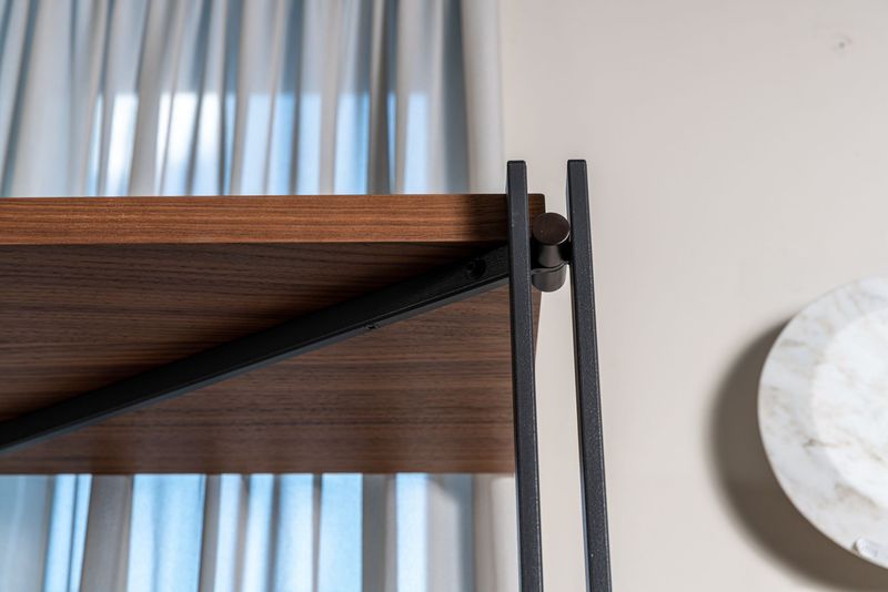 Cattelan Italia Стеллаж Hudson Noce Canaletto от Cattelan Italia