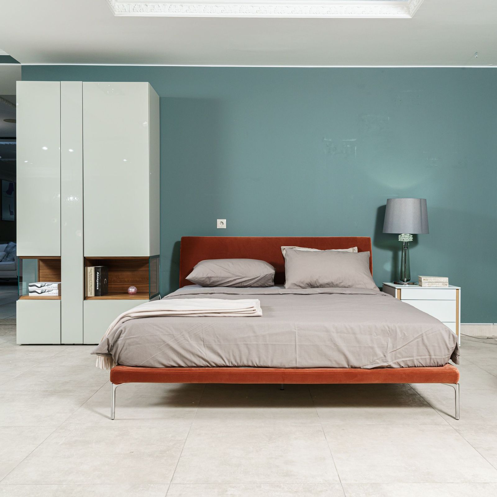 Zanotta Кровать Talamo 160 от Zanotta — в интерьере