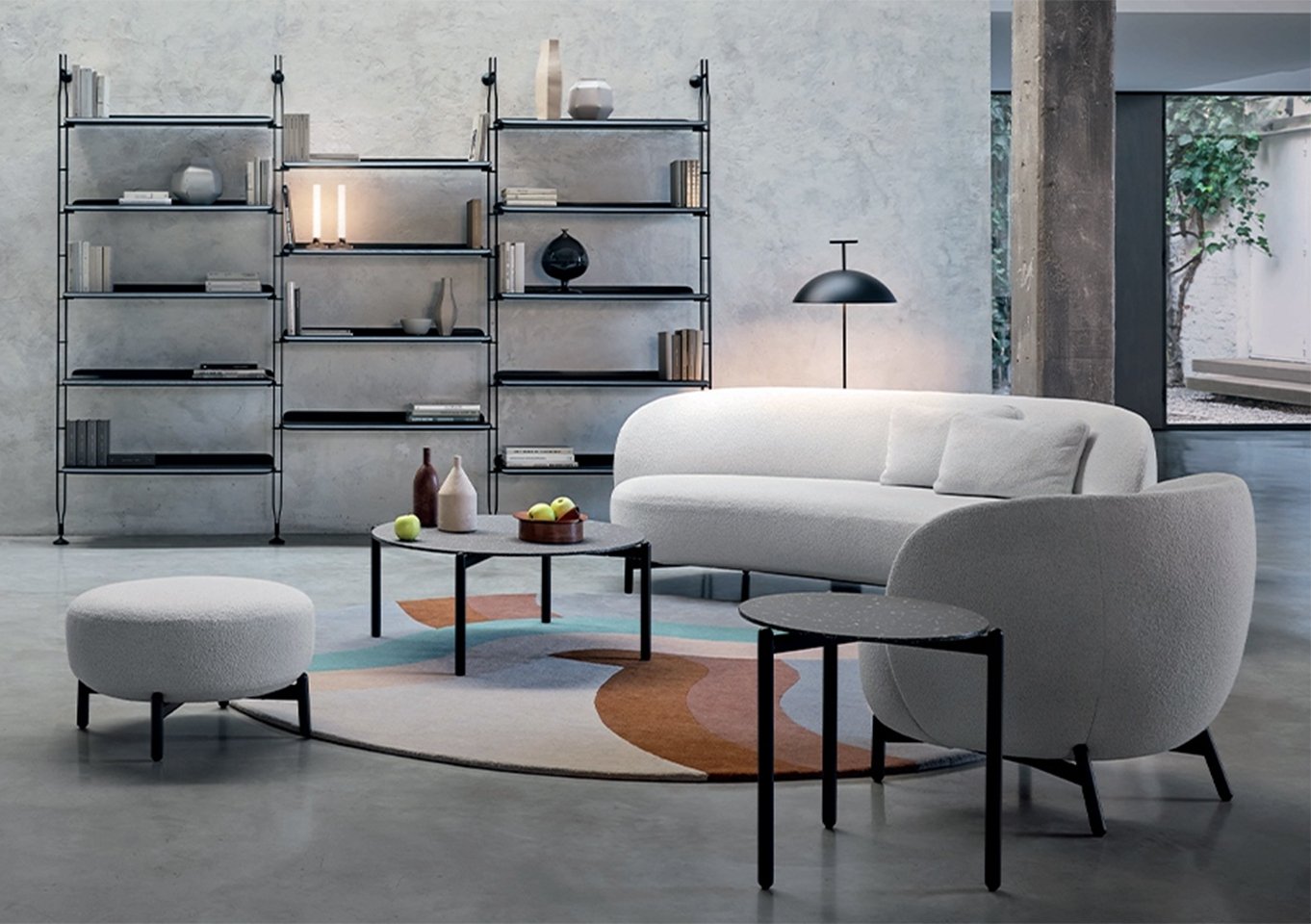 Kartell Диван Lunam от Kartell — в интерьере