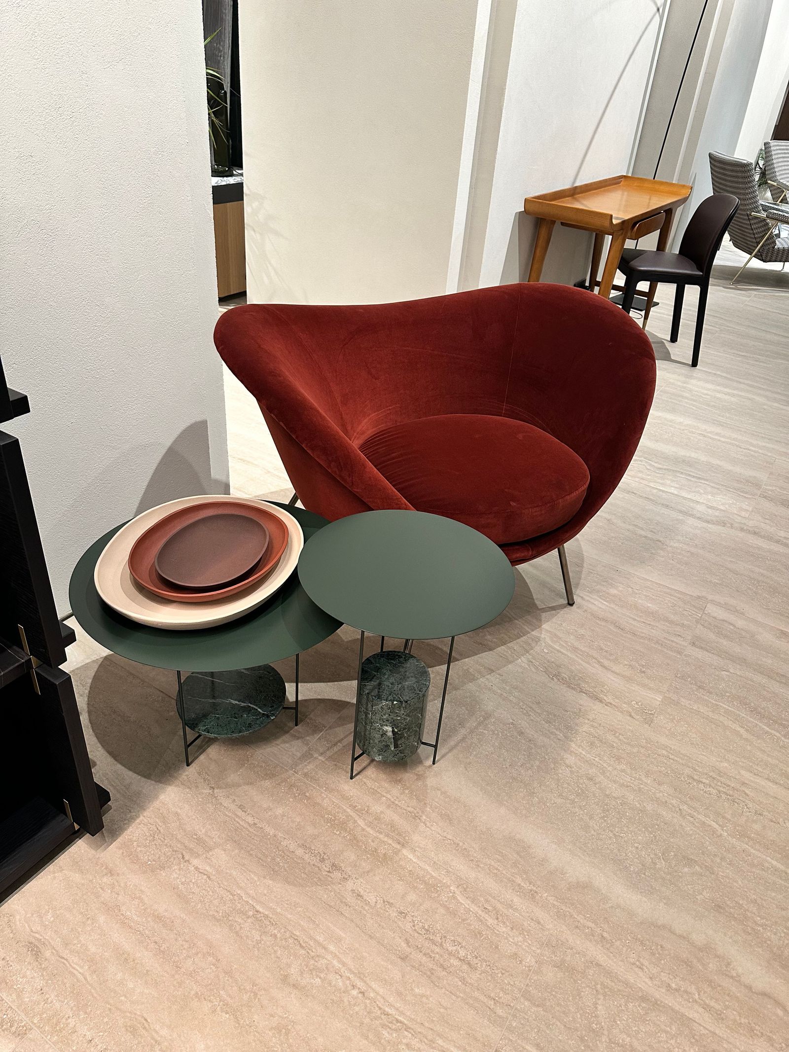 Molteni&C Журнальный столик Panna Cotta d40 от Molteni & C — в интерьере