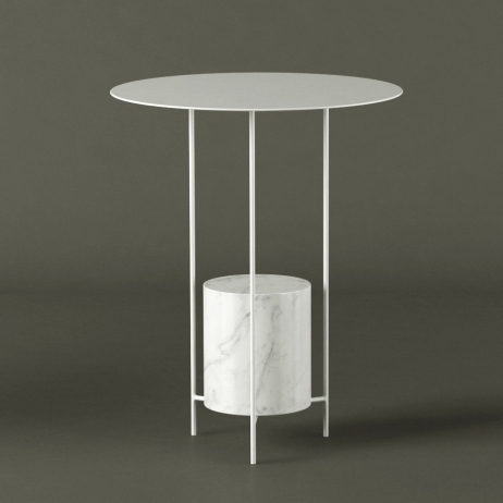 Molteni&C Журнальный столик Panna Cotta d40 от Molteni & C — в интерьере