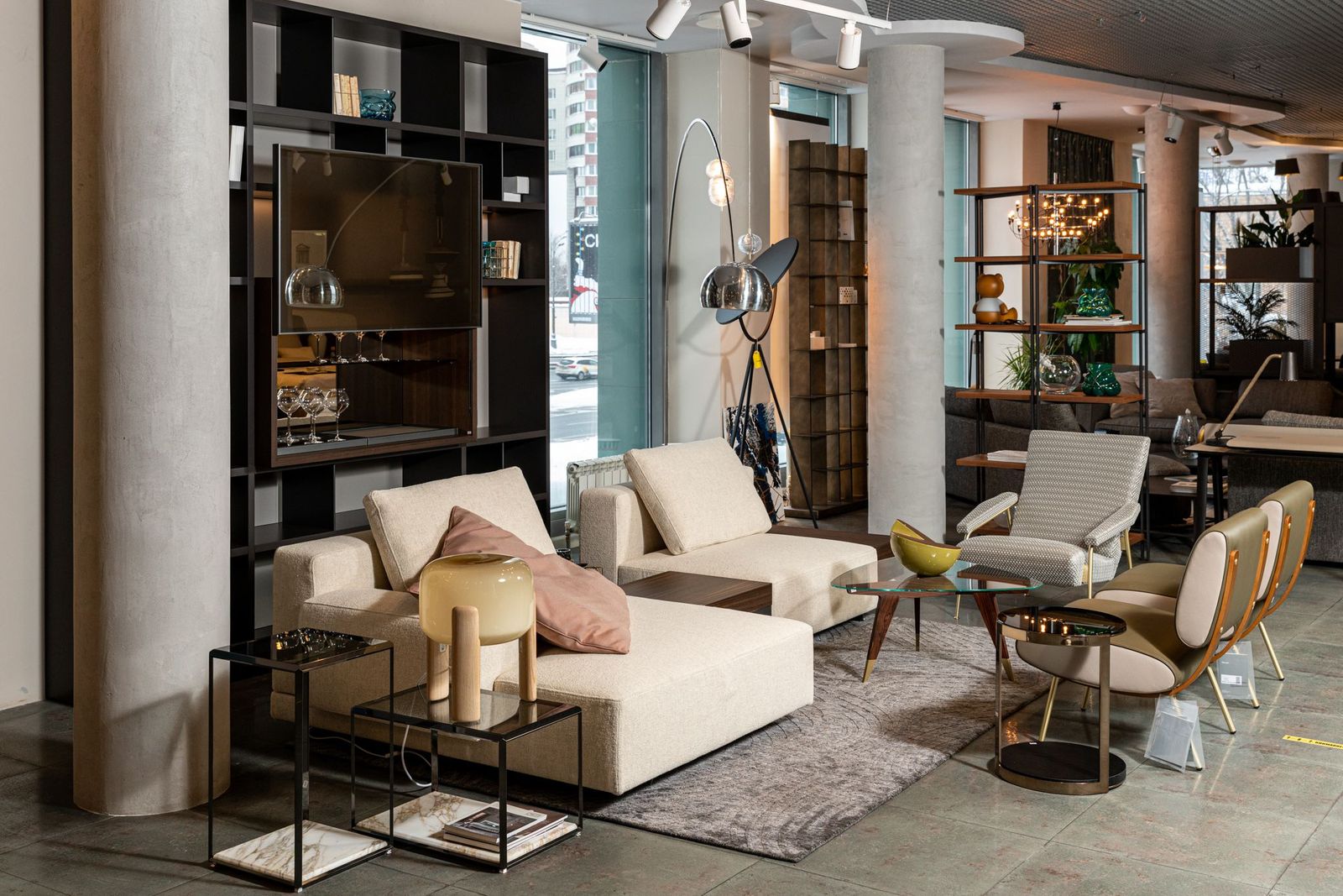 Molteni&C Журнальный столик 45° GXT3 от Molteni & C — в интерьере