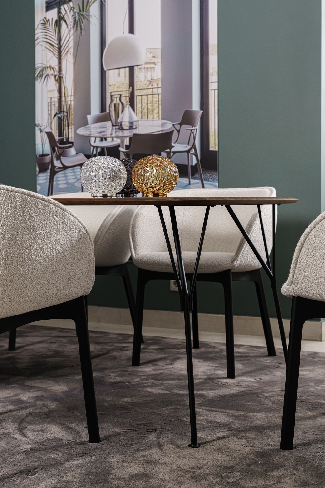 Kartell Стол Viscount Of Wood от Kartell — в интерьере