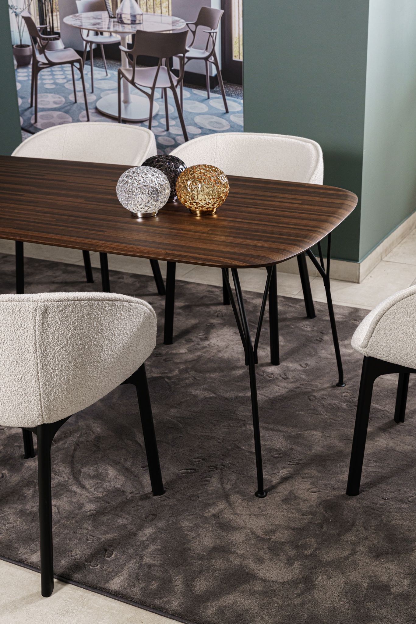 Kartell Стол Viscount Of Wood от Kartell — в интерьере