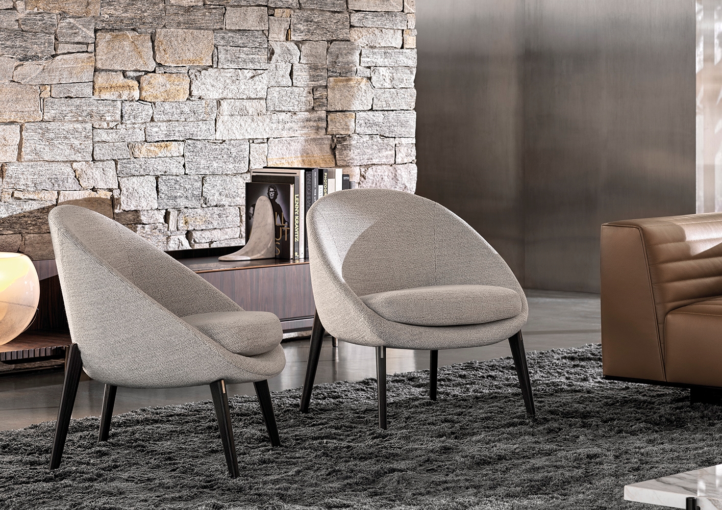 Minotti Кресло Lido от Minotti — в интерьере