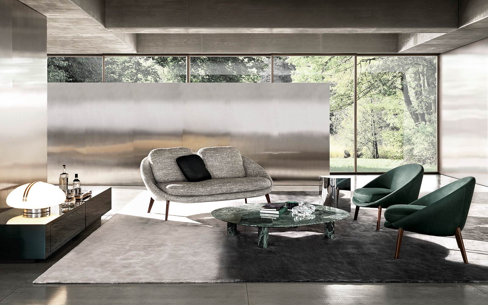Minotti Кресло Lido от Minotti — в интерьере