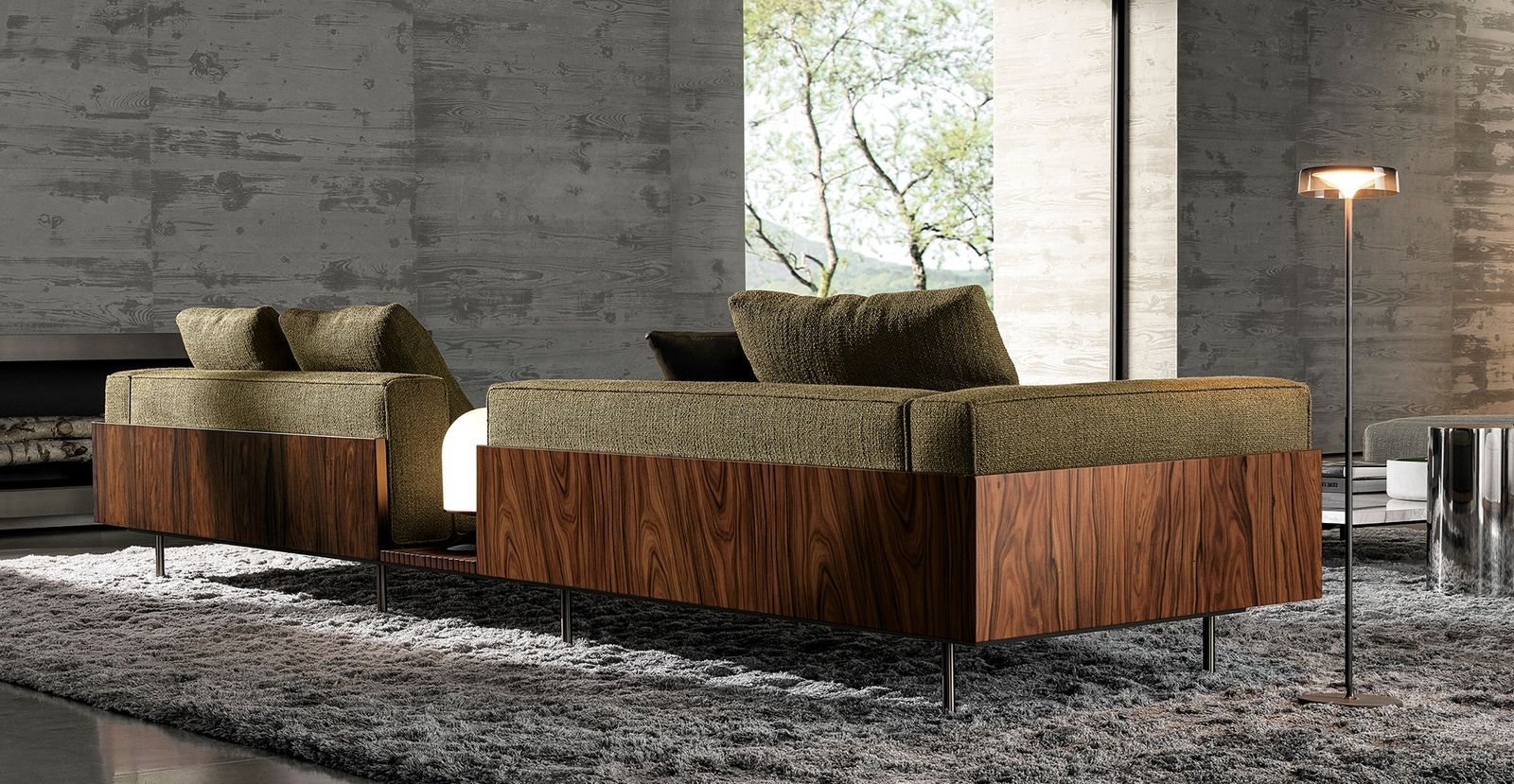Minotti Диван Brasilia от Minotti — в интерьере