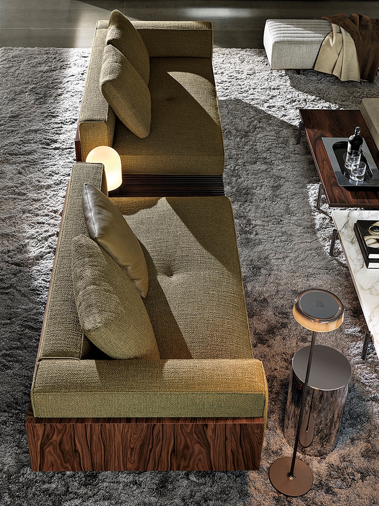 Minotti Диван Brasilia от Minotti — в интерьере