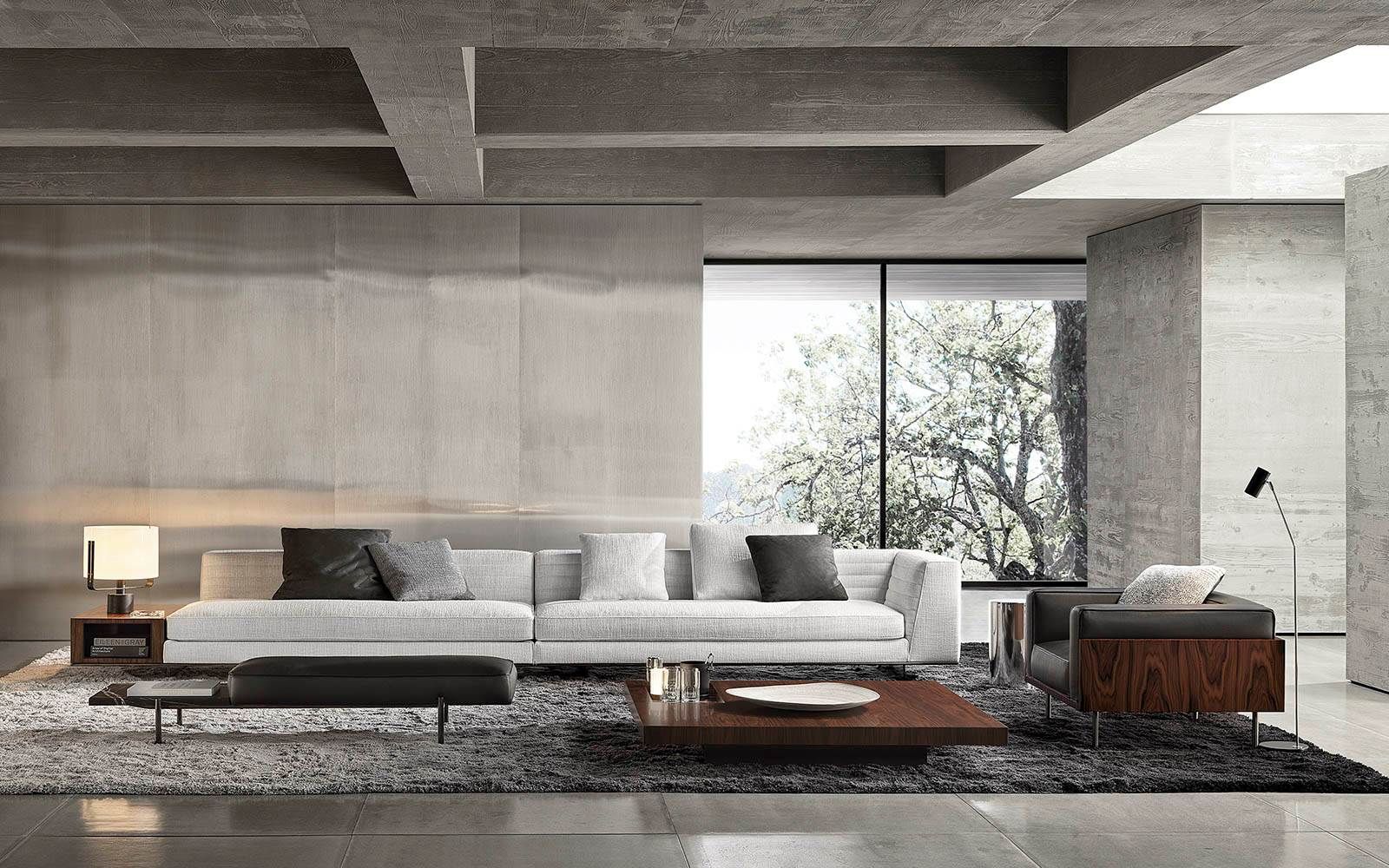 Minotti Диван Roger от Minotti — в интерьере