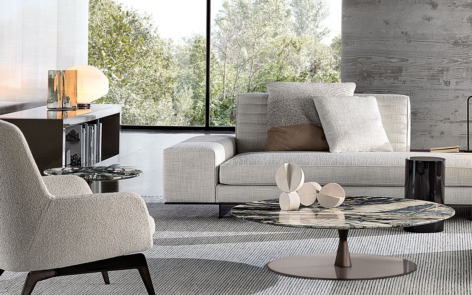 Minotti Журнальный столик Jigger от Minotti — в интерьере